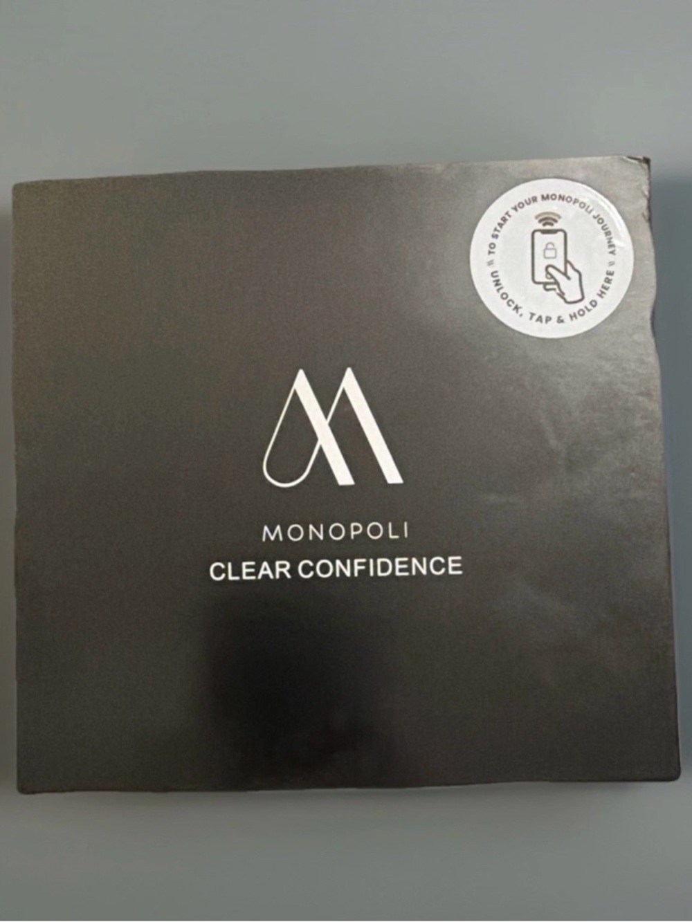 New Monopoli acne treatment set that includes three luxury skin care products